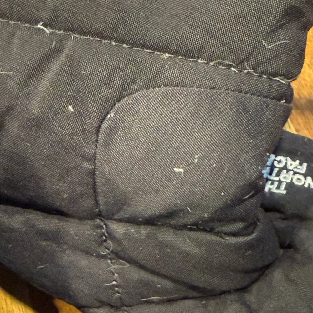 The North Face Black Quilted 700 Goose Down Insulated Winter Boots Preowned